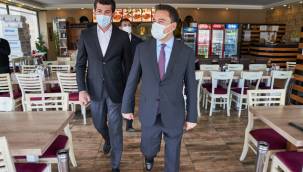 DEVA Partisi Lideri Ali Babacan'dan esnafa ziyaret