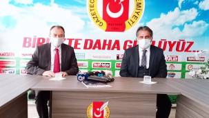 İl Milli Eğitim Müdürü Çandıroğlu Gazeteciler Cemiyeti'ni ziyaret etti