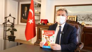 Melikgazi Belediyesi'nden çocuklara, koronavirüse karşı eğitim kitabı