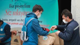 Talas'ın 'Biz Pişilerim Siz Ulaştırın' uygulaması 4 merkezden yapılıyor