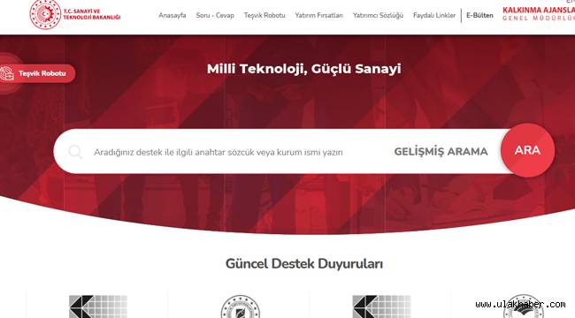 Tüm devlet destekleri tek platforma toplandı