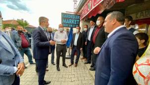 Ak Parti İl Başkanı Şaban Çopuroğlu'ndan İncesu'ya ziyaret