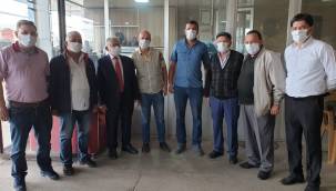 Başkan Büyükkılıç, bu kez yeni hal esnafını ziyaret etti