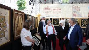 Büyükşehir Belediyesi'nden Kayseri Kalesi'nde sanat sergisi