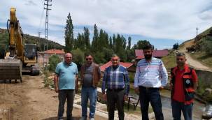 Develi'de Yaylacık - Gürümze arası yol çalışmaları devam ediyor