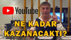 Dudak uçuklatan rakam: Sedat Peker Youtube para kazanmasını açsa bakın ne kadar kazanacaktı?