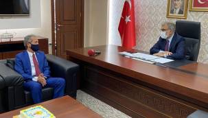 Erçalık'tan Ak Parti Milletvekili Taner Yıldız'a ziyaret