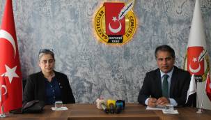 İyi Parti Melikgazi İlçe Teşkilatı Gazeteciler Cemiyeti'ni ziyaret etti