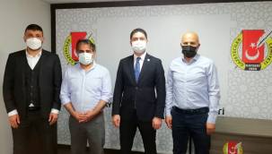 MHP Milletvekili İsmail Özdemir, Gazeteciler Cemiyeti'ni ziyaret etti