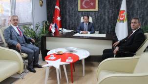 TUZED Genel Başkanı Doğan Gazeteciler Cemiyeti'ni ziyaret etti