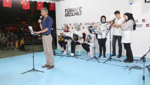 15 Temmuz şehitleri, Yahyalı'da dualarla anıldı