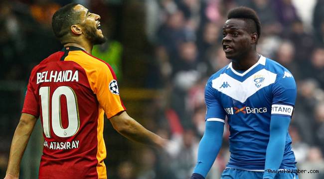 Adana Demirspor'dan Belhanda ve Balotelli atağı