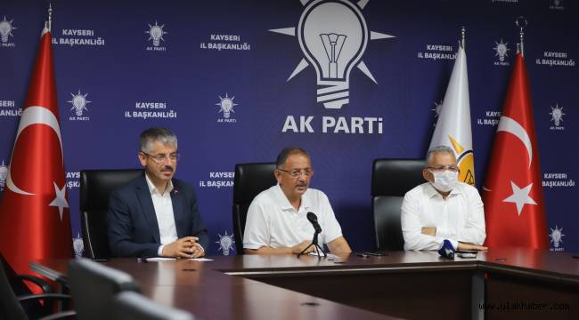 Başkan Büyükkılıç, Ak Parti Teşkilatı ile bayramlaştı