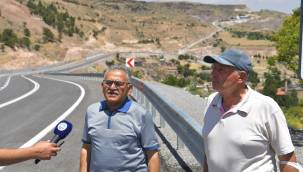 Büyükkılıç, yeniden açılan Hıdırellez yolunu inceledi bir de müjde verdi