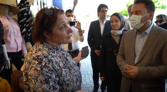 DEVA Genel Başkanı Ali Babacan, Antalya'da esnafla buluştu