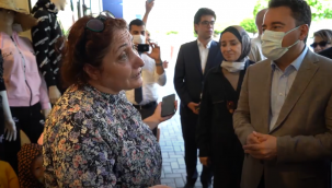 DEVA Genel Başkanı Ali Babacan, Antalya'da esnafla buluştu