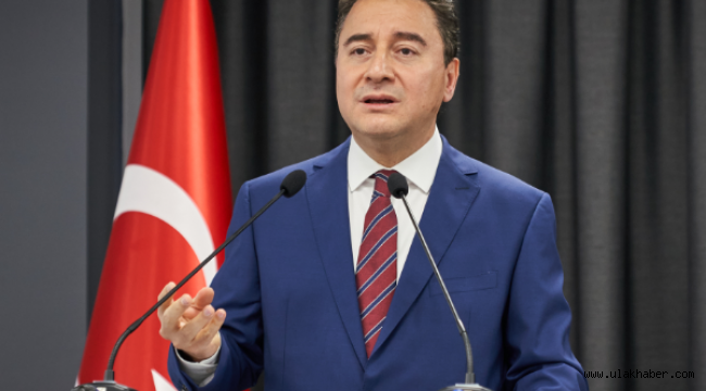 DEVA Lideri Ali Babacan: Siz de biraz tasarruf etsenize