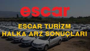 Escar Turizm halka arz sonuçları açıklandı! Escar kaç lot dağıttı?