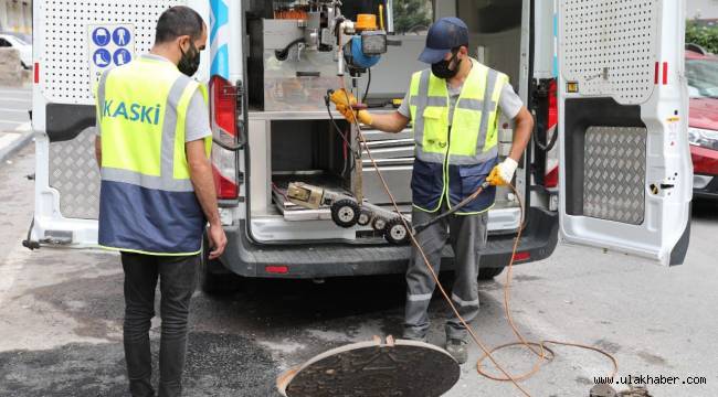 KASKİ altyapı hatlarını son teknoloji ile kontrol ediyor