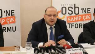 Kiracıoğlu: OSB'miz bataklığa sürükleniyor!