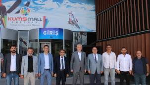 MHP İl Başkanı Serkan Tok'tan KUMSMALL'a ziyaret