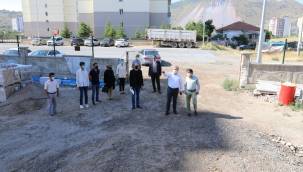 Palancıoğlu Mihriban Fatma Altuntaş Anaokulu'nun inşaatını inceledi