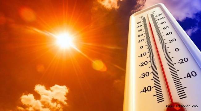 Türkiye'de en yüksek sıcaklık o ilçede ölçüldü! Tam 49,1 derece