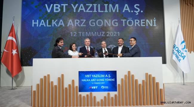 VBT Yazılım Borsa İstanbul'daki ilk gününe tavanla başladı