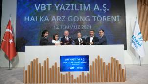 VBT Yazılım Borsa İstanbul'daki ilk gününe tavanla başladı