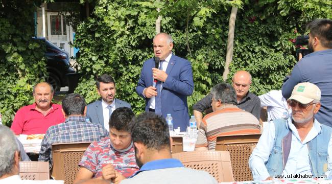 Yahyalı Belediye Başkanı Esat Öztürk, sanayi esnafı ile buluştu