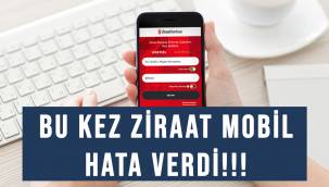 Ziraat Bankası'nın mobil uygulamasına erişim sağlanamıyor!