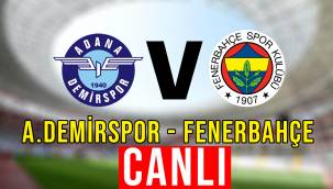 Adana Demirspor Fenerbahçe Justin TV, Beinsports, Selçuksports canlı şifresiz izle