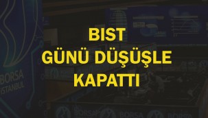 BIST, günü -0,86 düşüşle kapattı!