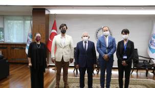 Büyükkılıç, Birleşmiş Milletler Dünya Gıda Örgütü Türkiye Temsilcisini Ağırladı