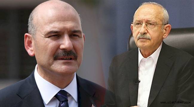 İçişleri Bakanı Süleyman Soylu'dan Kılıçdaroğlu'na kınama!