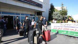 Irak A Milli Takımı Erciyes Yüksek İrtifa Merkezi'ne geldi