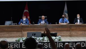 Kayseri Büyükşehir Belediyesi Ağustos ayı meclis toplantısı yapıldı