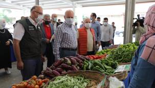 Kocasinan Belediyesi'nin ekolojik pazarı açıldı