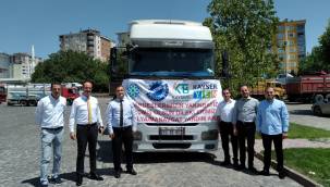 KTO, KAYSO ve KTB orman yangını mağdurlarına destek gönderdi