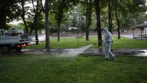 Melikgazi'de ilaçlama çalışmaları sürüyor