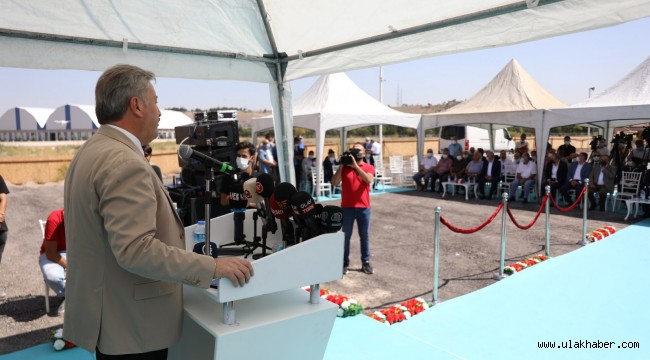 Melikgazi'de Şehitler Camii'nin temeli atıldı