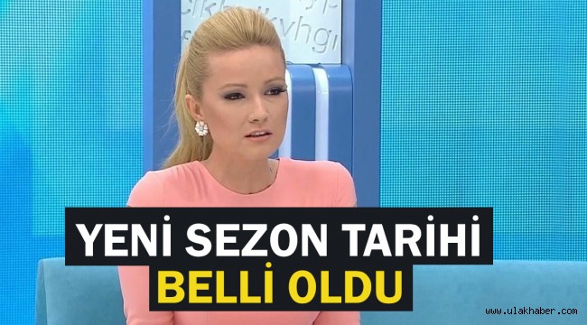 Müge Anlı'nın yeni sezon başlama tarihi belli oldu