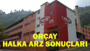 Orçay halka arz sonuçları açıklandı