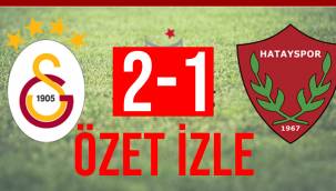 Özet izle Galatasaray – Hatayspor: 2-1 | maç özeti Youtube izle