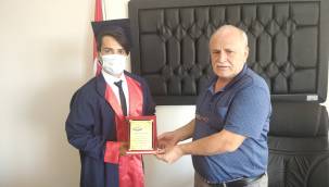 Pandemiden dolayı yapılamayan mezuniyete sembolik tören