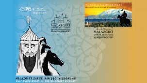 PTT "Malazgirt Zaferi'nin 950. Yıldönümü"ne özel pulu tedavüle sundu