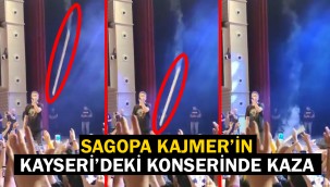 Sagopa Kajmer, Kayseri'deki konserinde büyük kaza atlattı!