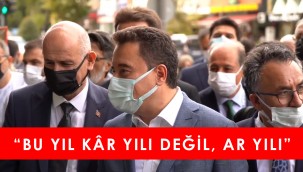 Ali Babacan: Esnaf mutsuzsa herkes mutsuzdur