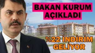 Bakan Kurum'dan TOKİ borcu olanlara müjde: Yüzde 22 indirim geliyor!