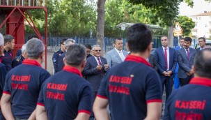 Başkan Büyükkılıç'tan İtfaiye Haftası mesajı